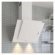 Hota Decorativa Tornado Vertikal 750 (60) LED, 1 motor Turbo, latime 60 cm, 3 viteze, absorbtie 750 m3/ora, filtru anti-grasimi aluminiu 5 straturi, Alb