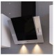 Hota Decorativa Tornado Vertikal 750 (60) LED, 1 motor Turbo, latime 60 cm, 3 viteze, absorbtie 750 m3/ora, filtru anti-grasimi aluminiu 5 straturi, Negru/Inox. Poza 3