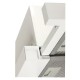 Hota Telescopica Incorporabila Tornado Sondo 700 (60), 1 motor, latime 60 cm, 2 viteze, absorbtie 700 m3/ora, Alb