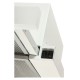 Hota Telescopica Incorporabila Tornado Sondo 700 (60), 1 motor, latime 60 cm, 2 viteze, absorbtie 700 m3/ora, Alb