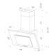 Hota Decorativa Tornado Sigma 700 (50), 1 motor, latime 50 cm, 3 viteze, absorbtie 700 m3/ora, Negru/Inox