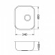 Poza Chiuveta de bucatarie Alveus din inox VARIANT 40 GOLD
