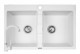 Poza Set chiuveta granit SPARTA 2B & baterie BELLO - White