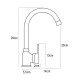 Poza Set chiuveta granit SPARTA 2B & baterie BELLO - White